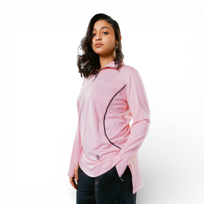 RASM Zip Top – Blush | Meryia مِرية