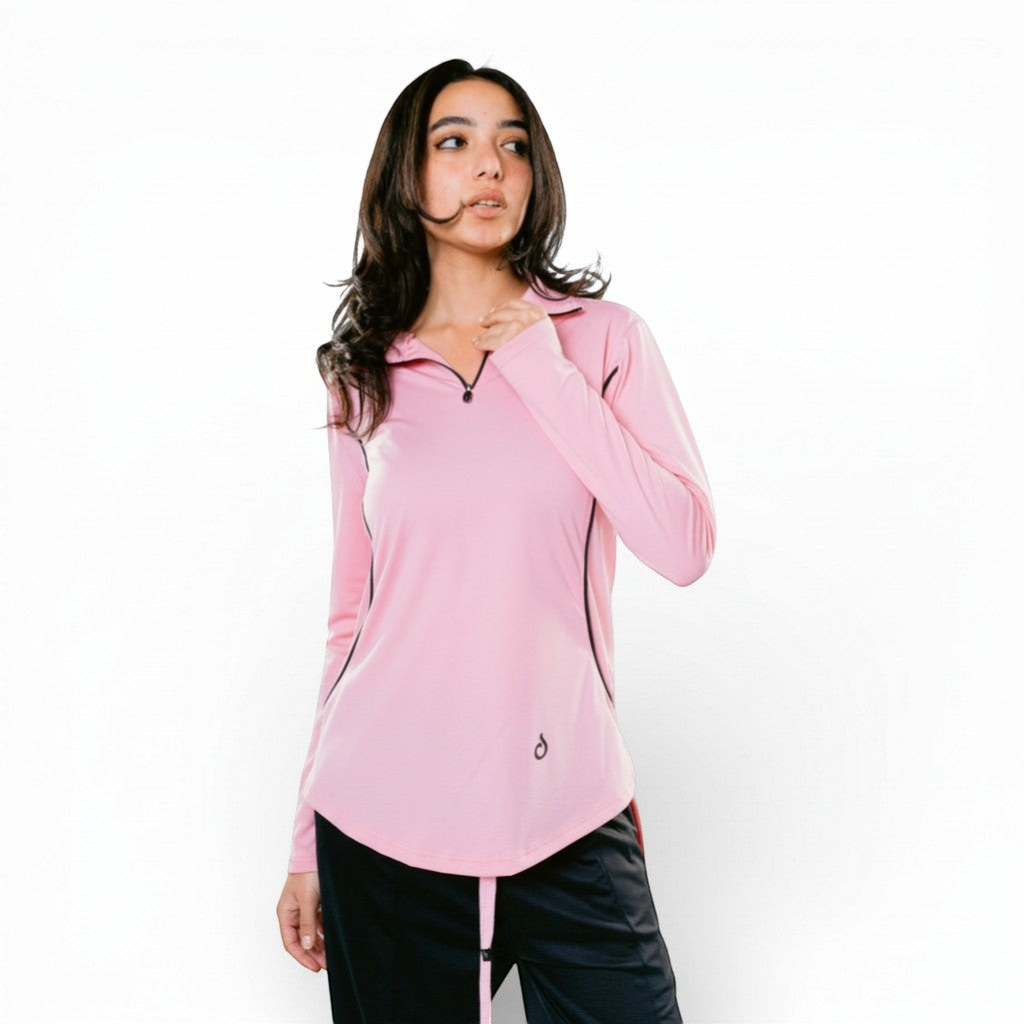 RASM Zip Top – Blush